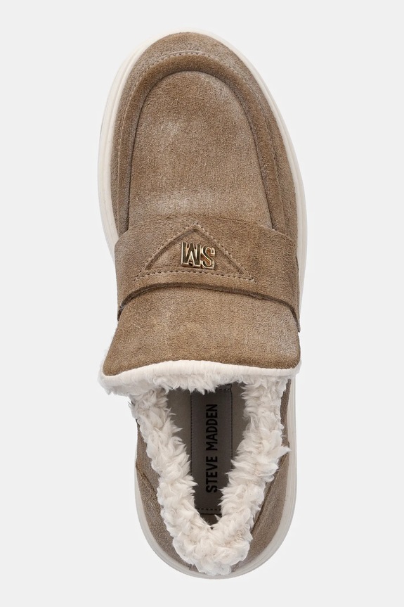 Steve Madden sneakers din piele întoarsă MYA maro 11004887.275