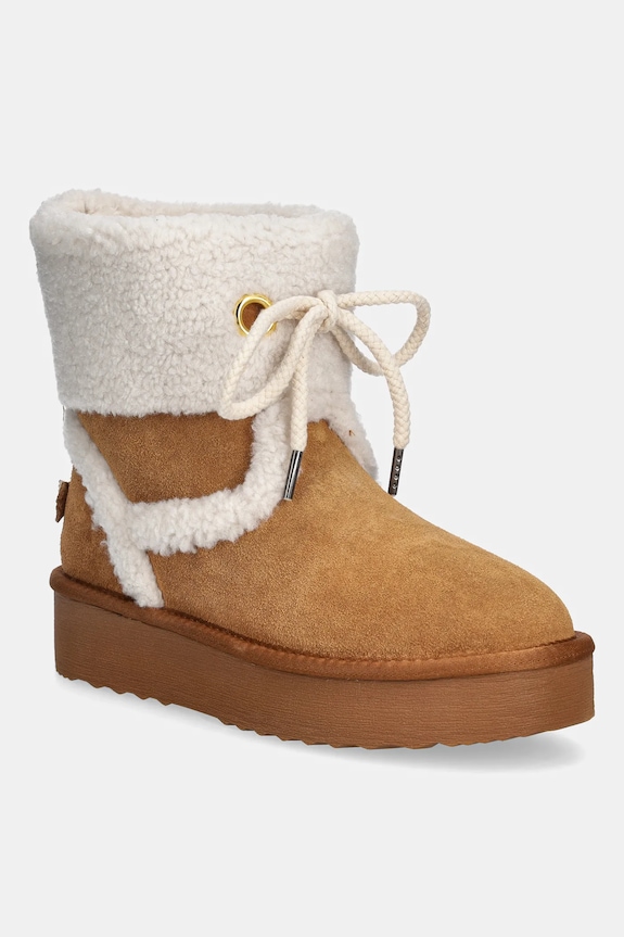 Steve Madden śniegowce Shadow tekstylny brązowy 11005020.BNU