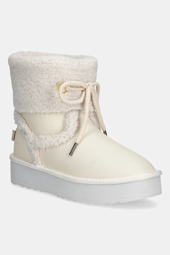 Snehule Steve Madden Shadow usňová koža béžová 11005020.17N
