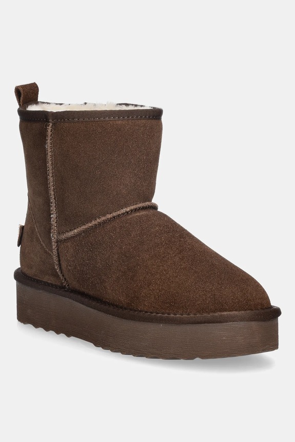 Členkové topánky Steve Madden Tessah zateplené hnedá 11003483.205