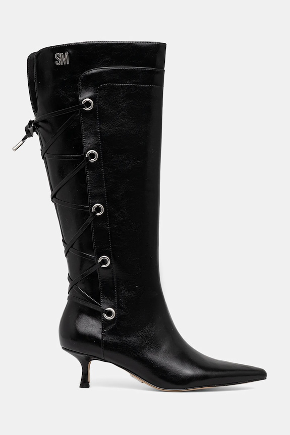 Vysoké čižmy Steve Madden Ballpark 11005048.001 čierna AW25