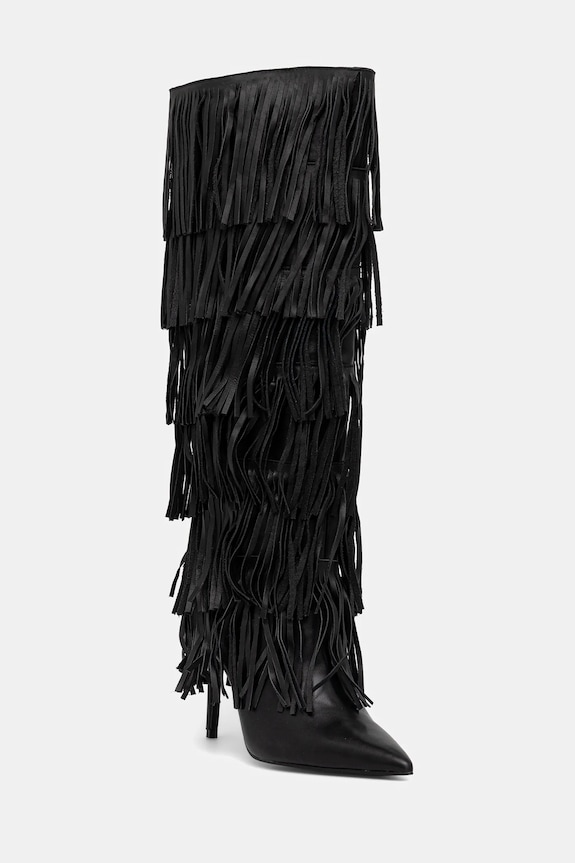 Steve Madden cizme Wanderlust peste 8 cm negru 11004766.017