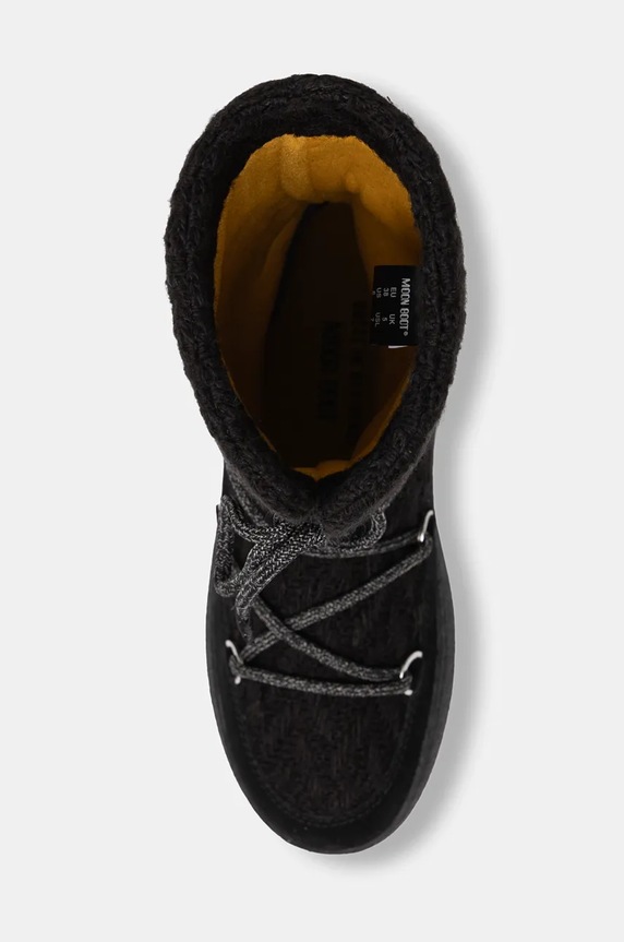 Moon Boot śniegowce MB X GIR LTRACK KNIT 80D2450230.N001 czarny