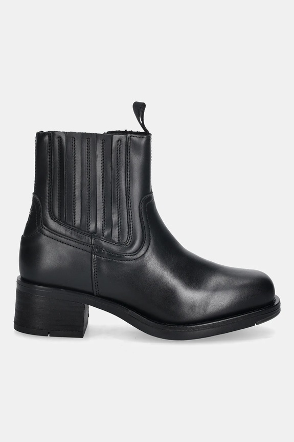 Шкіряні черевики Fly London RALI513FLY P144513006 чорний AW25
