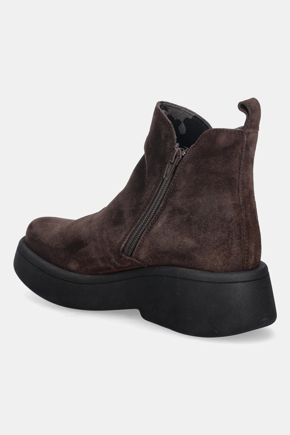 Scarpe Fly London stivaletti alla caviglia in camoscio MAZY323FLY P145323003 marrone