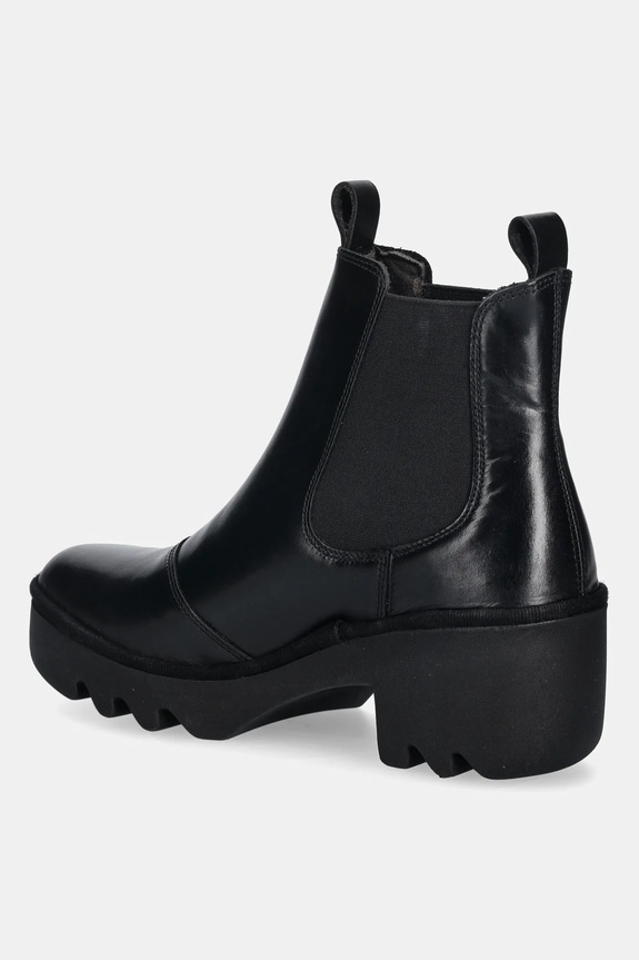 Încălțăminte Fly London botine de piele TRIG514FLY P501514001 negru