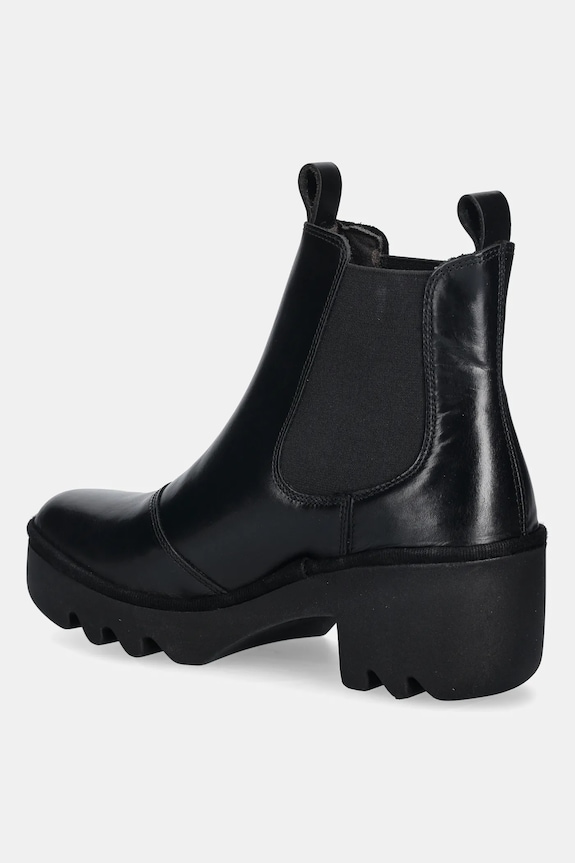 Încălțăminte Fly London botine de piele TRIG514FLY P501514001 negru