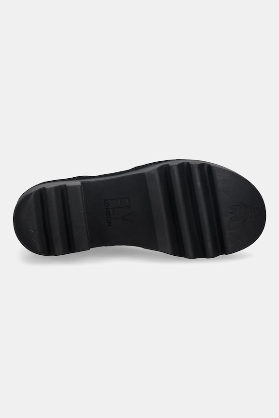 Fly London botine de piele TRIG514FLY P501514001 negru