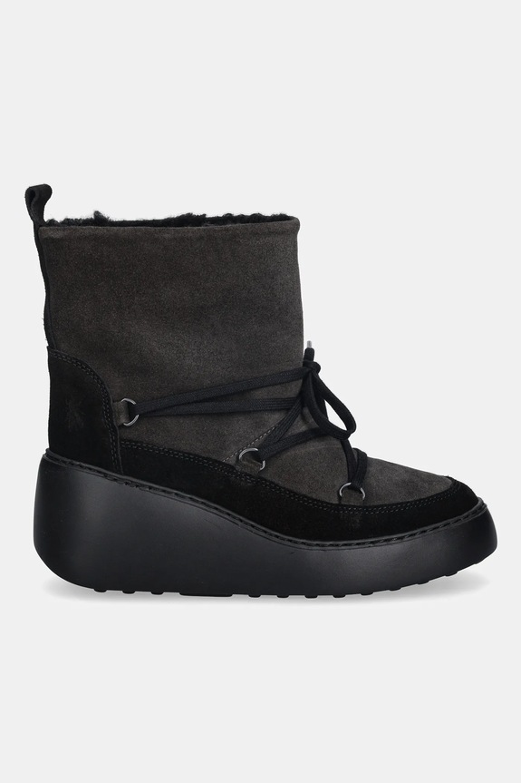 Μπότες χιονιού σουέτ Fly London DERE725FLY P601725003 πράσινο AW25
