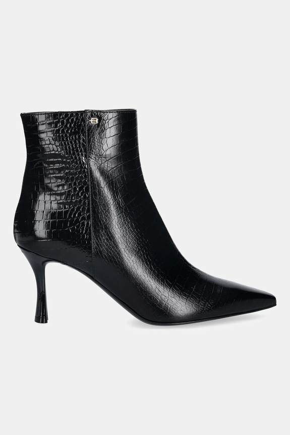 Baldinini botki skórzane D6B122P7COCC.0000 czarny AW25
