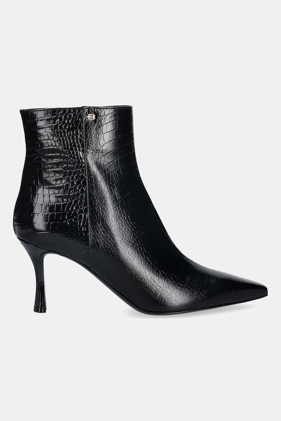 Baldinini botki skórzane D6B122P7COCC.0000 czarny AW25