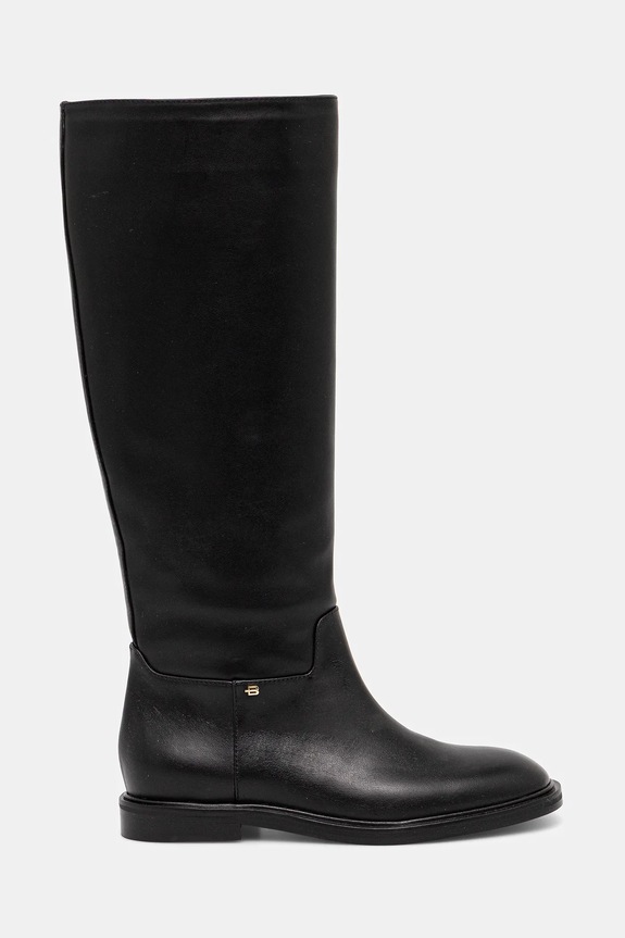 Δερμάτινες μπότες Baldinini D6B146P1VITE.0000 μαύρο AW25