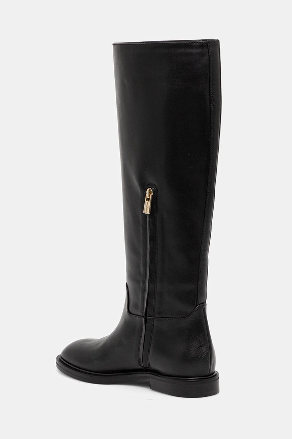 Παπούτσια Δερμάτινες μπότες Baldinini D6B146P1VITE.0000 μαύρο