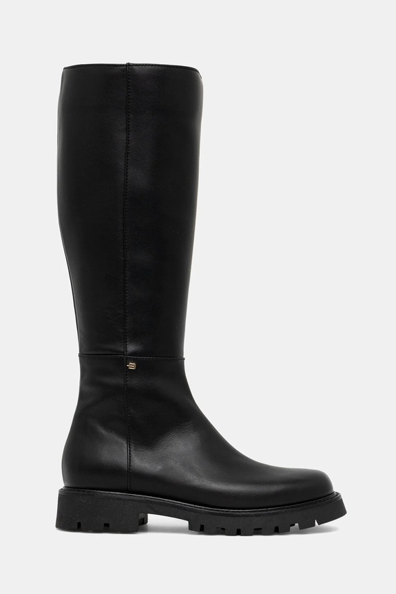 Baldinini kozaki skórzane D6B148P1VITE.0000 czarny AW25
