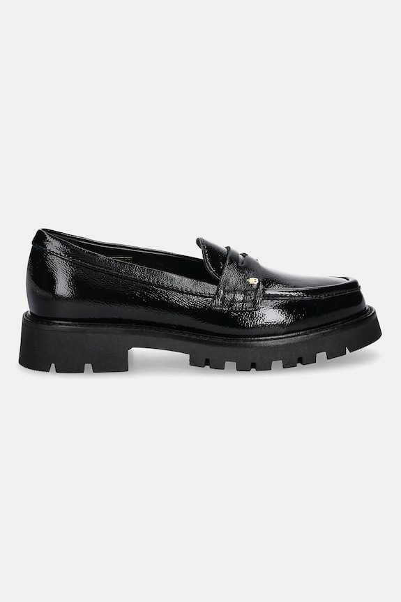 Baldinini mocasini de piele D6B154P1NAPK.0000 negru AW25
