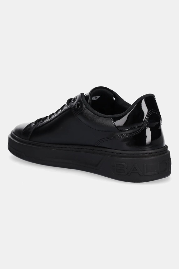 Încălțăminte Baldinini sneakers din piele D6B810T1VTVN.0000 negru
