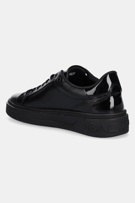 Încălțăminte Baldinini sneakers din piele D6B810T1VTVN.0000 negru