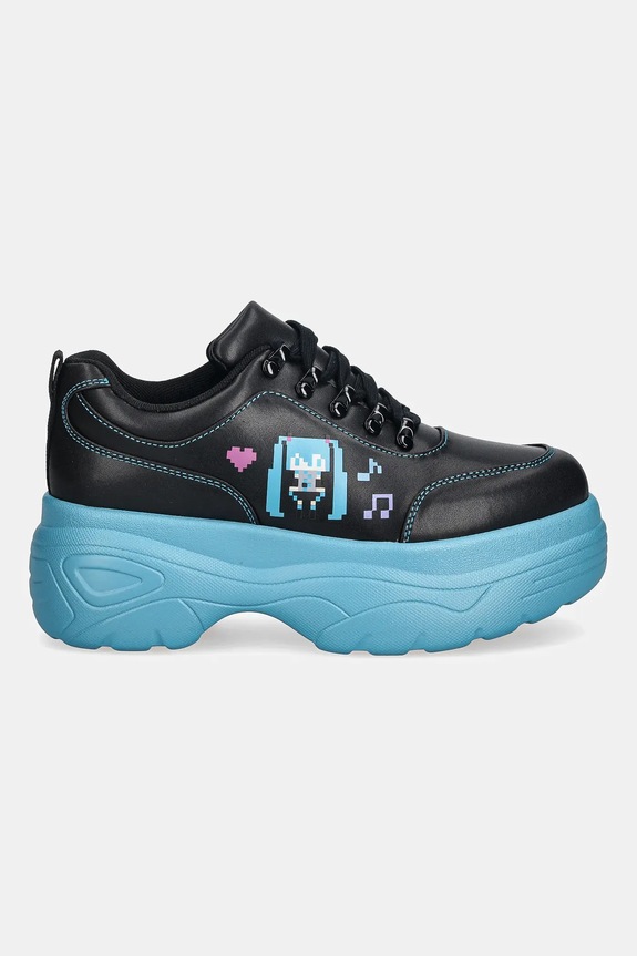 Koi Footwear sportcipő JJ30 Virtual Diva x Hatsune Miku JJ30 fekete AW25