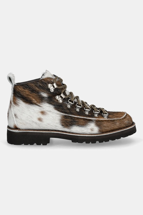 Fracap leather biker boots Magnifico M60 MAGNIFICO.M60.MUCCA brown AW25