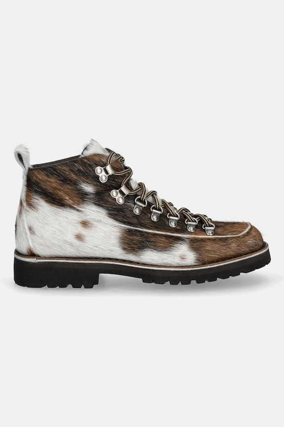 Fracap leather biker boots Magnifico M60 MAGNIFICO.M60.MUCCA brown AW25