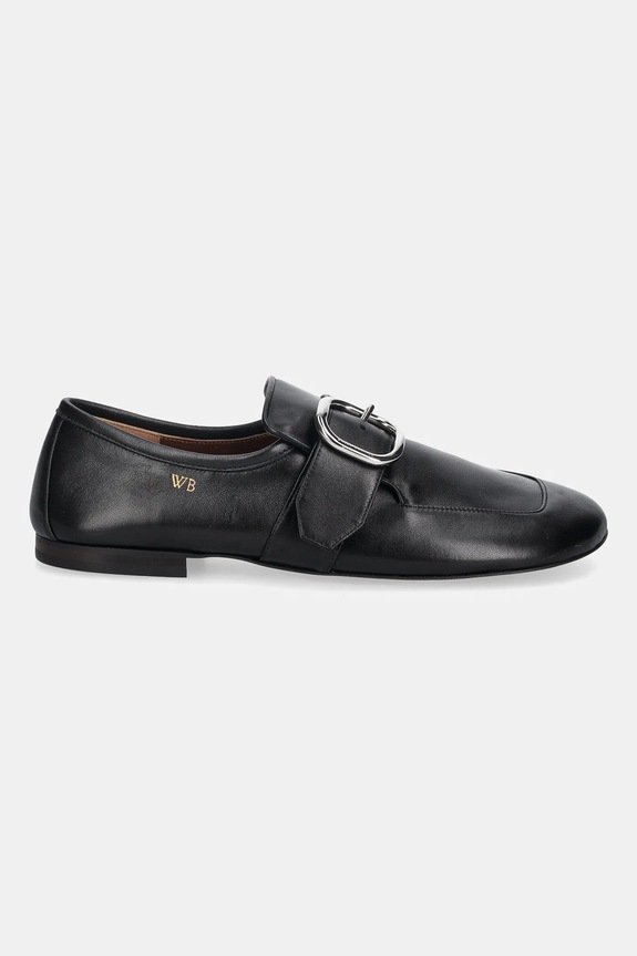 Кожени мокасини Wales Bonner Buckle Slipper WBW45010A.22000.999 черен AW25