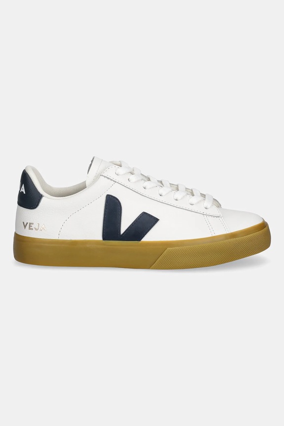 Kožené tenisky Veja Campo CP0520789A biela AW25