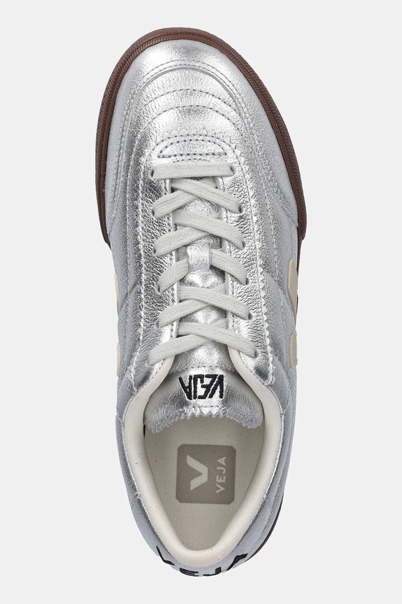 Δερμάτινα sneakers Veja Panenka ασημί FU2020893A
