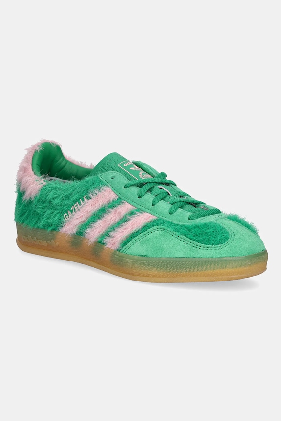 adidas Originals sportcipő Gazelle Indoor velúr bőr zöld JP8342