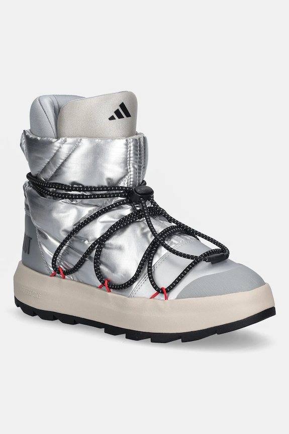 adidas śniegowce adidas x Moon Boot syntetyczny szary JQ7849