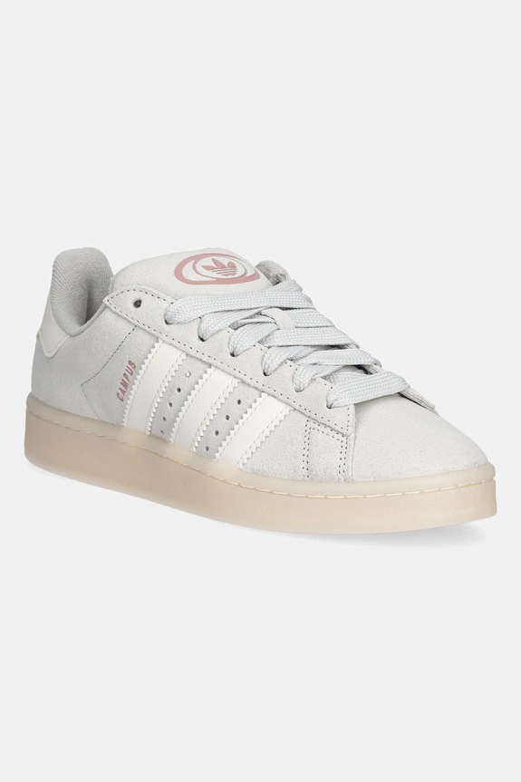 adidas Originals sneakersy skórzane Campus 00s niska szary JQ8319