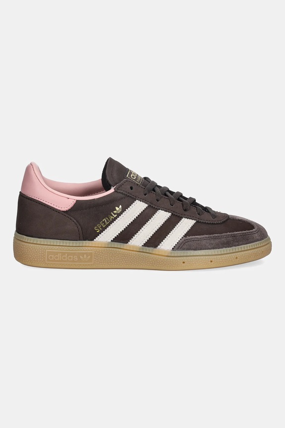 adidas Originals velúr sportcipő Handball Spezial JR0852 barna SS26