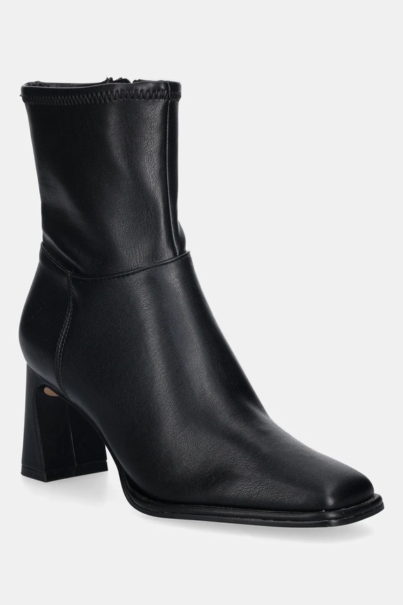 Členkové topánky Steve Madden Harp stĺpikový čierna 11005106.001
