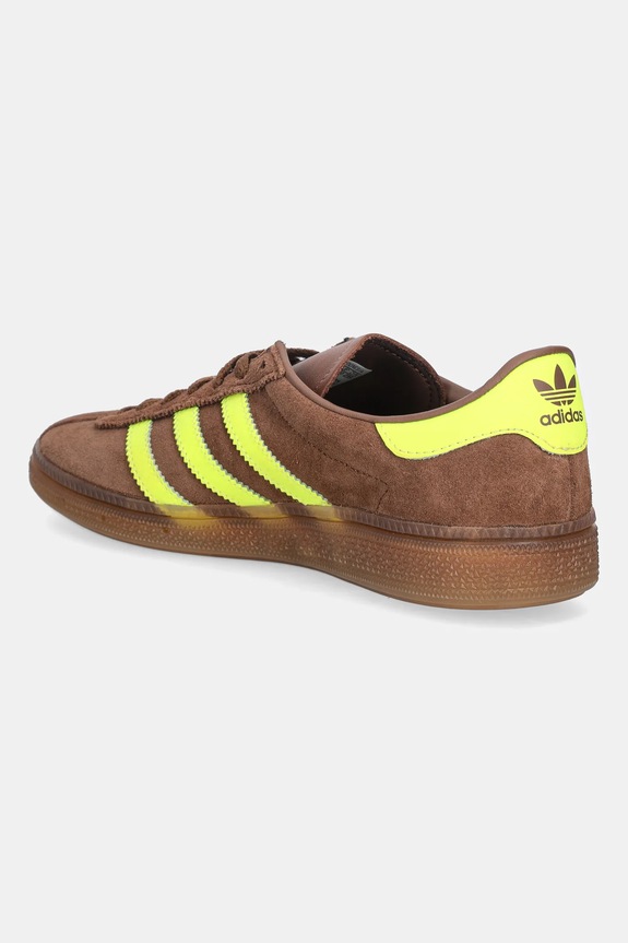 Взуття Замшеві кросівки adidas Originals Muenchen W JS3996 коричневий