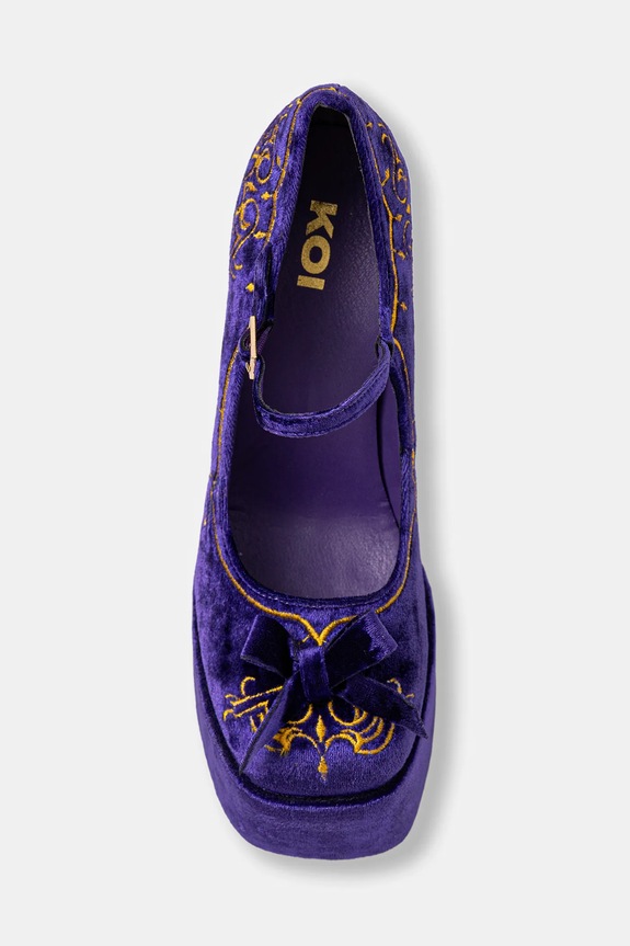 Γόβες Koi Footwear Royal Manor μωβ Royal.Manor