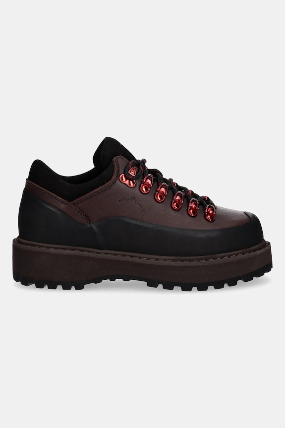 Кожени половинки обувки Diemme cornaro due gomma DI24FWCOW.F04L007MOG кафяв AW25