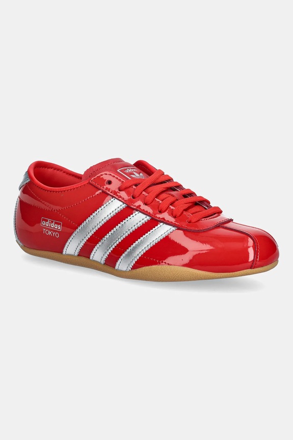 Kožené tenisky adidas Originals Tokyo W nízký červená JQ0596