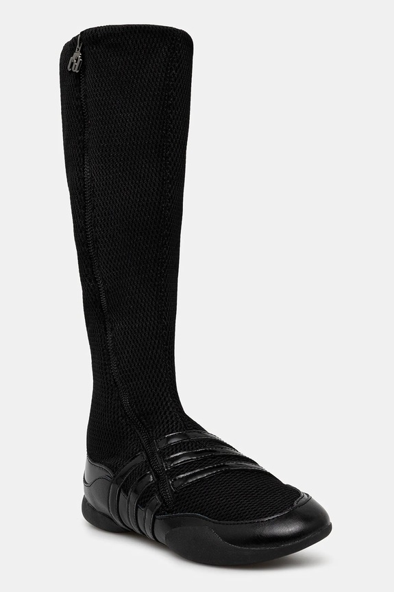 Tenisice adidas Originals Miaou Boot zrnata koža crna JQ9121
