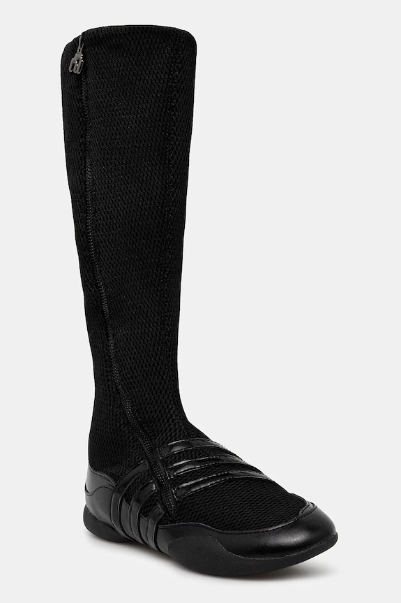 Tenisice adidas Originals Miaou Boot zrnata koža crna JQ9121