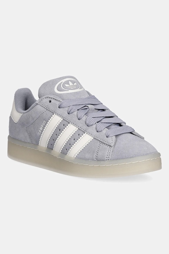 Kožne tenisice adidas Originals Campus 00S W zrnata koža plava JQ4368