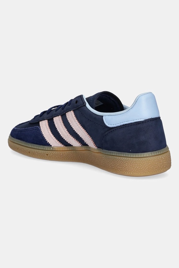 Obuwie adidas Originals sneakersy skórzane Handball Spezial W JR0851 granatowy