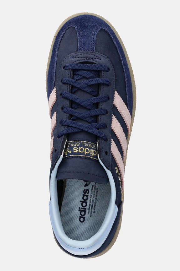 adidas Originals sneakersy skórzane Handball Spezial W granatowy JR0851