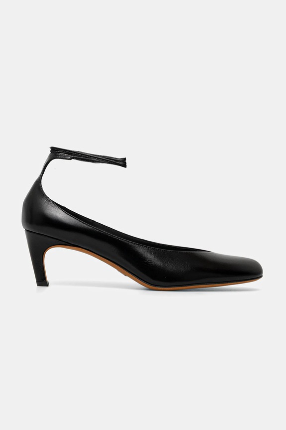 Proenza Schouler bőr tűsarkú Uma SH254079.C008WC.001 fekete AW25