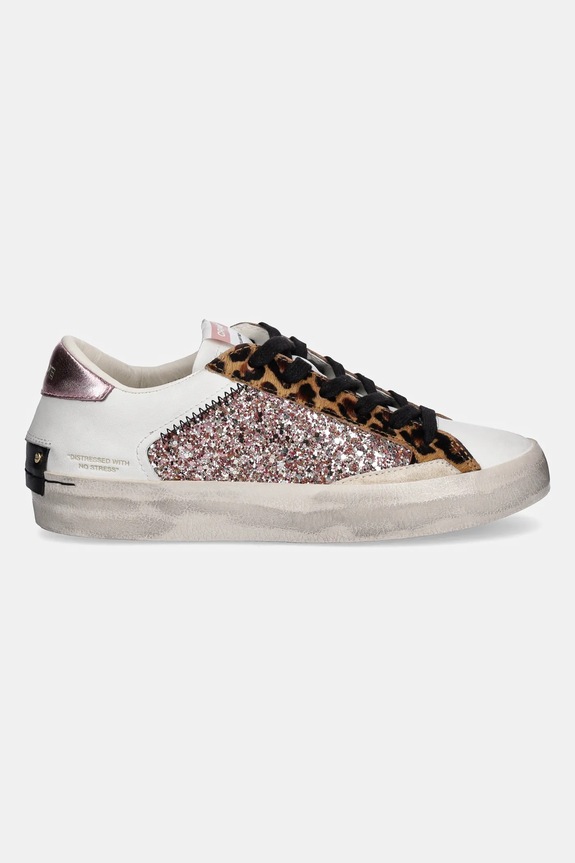 Tenisky Crime London DISTRESSED 25002AA8.73 biela SS26