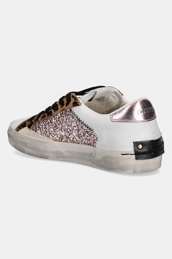 Obuv Tenisky Crime London DISTRESSED 25002AA8.73 biela