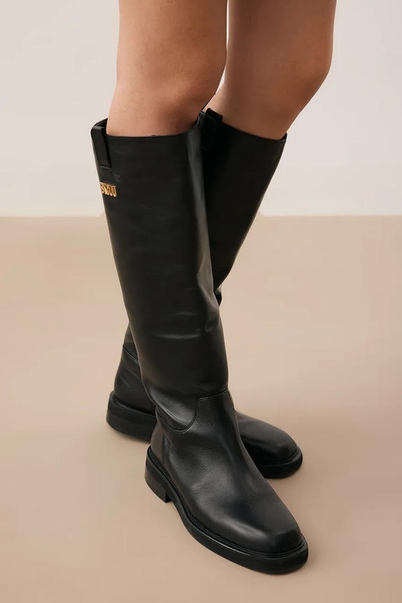 Kožne čizme Bizuu CALYX.CZARNY