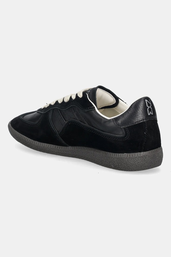 Încălțăminte Nokwol sneakers din piele August August.Black.Leather negru