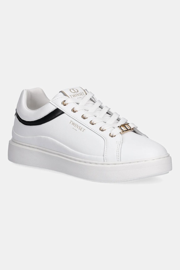 Twinset sneakersy syntetyczny biały 252TCP020.01870