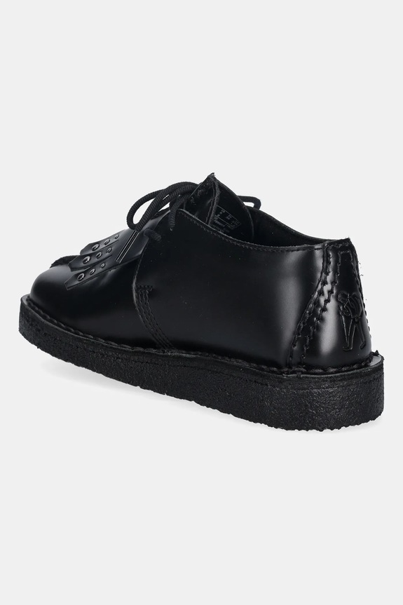 Scarpe Clarks Originals scarpe in pelle Desert Trek 26183315 nero