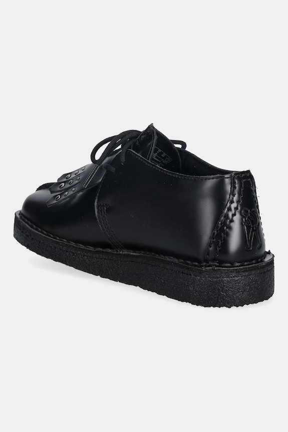 Scarpe Clarks Originals scarpe in pelle Desert Trek 26183315 nero