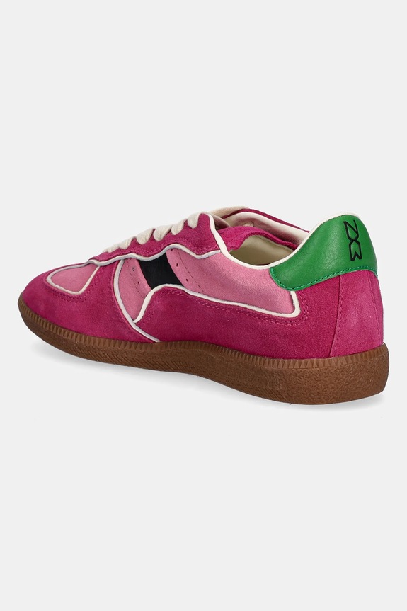 Παπούτσια Σουέτ sneakers Nokwol August Dark Rose August.Dark.Rose ροζ